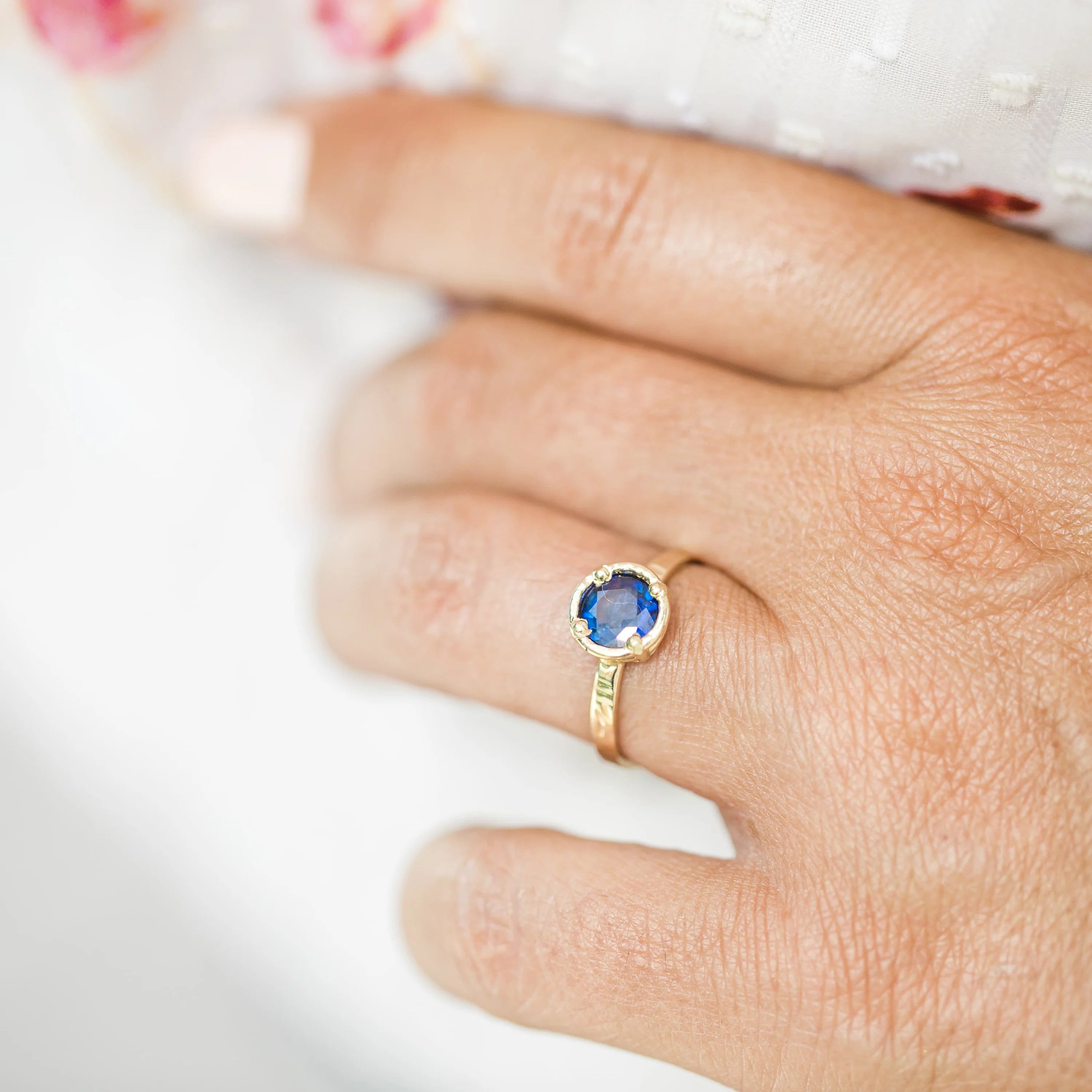 What Does a Sapphire Engagement Ring Symbolize?