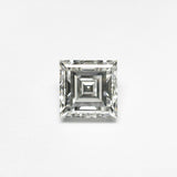 0.84ct 5.39x5.39x3.12mm GIA H VS2 Carré Step Cut 23034-01