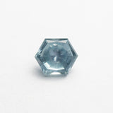 1.50ct 7.55x6.21x4.07mm Hexagon Brilliant Sapphire 23670-21