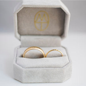 Bright Light | Wedding Band Set - Melissa Tyson Designs