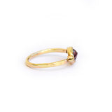 Cherry Blossom | Oval Pink Tourmaline and Diamond Engagement Ring - Melissa Tyson Designs
