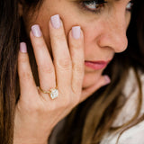 Jana | Elongated Cushion Cut Moissanite Engagement Ring - Melissa Tyson Designs