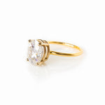 Tess | Moissanite Oval Engagement Ring - Melissa Tyson Designs
